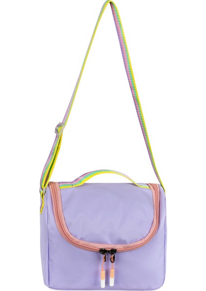 Kawaii Kore Model Kapaklı Lüks Kız Çocuk Ortopedik Ilkokul Çantası Folyolu Beslenme ve Kalemlik