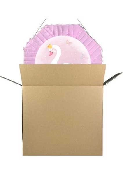 Pinyata Pembe Kuğu 42CM + Sopası Doğum Günü Eğlencesi Pinyata Patlatma Partisi fiyatları