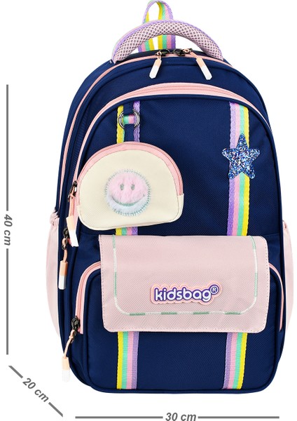 Kawaii Kore Model Kapaklı Lüks Kız Çocuk Ortopedik İlkokul Çantası Folyolu Beslenme, Kalemlik fiyatları