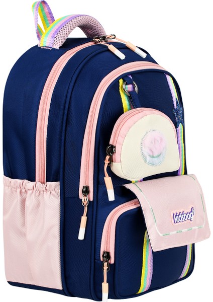 Kawaii Kore Model Kapaklı Lüks Kız Çocuk Ortopedik İlkokul Çantası Folyolu Beslenme, Kalemlik modelleri