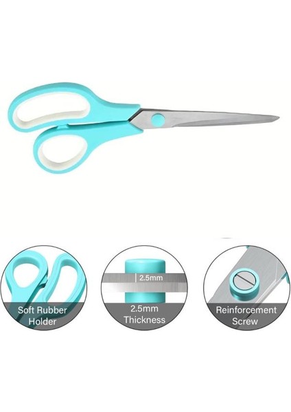 Ark Scıssors 19 cm Pastel Turkuaz Makas modelleri