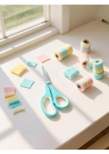 Ark Scıssors 19 cm Pastel Turkuaz Makas indirimleri