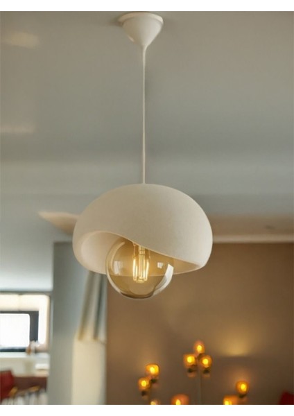 Beton Avize Tekli Sarkıt Modern Tasarım L1