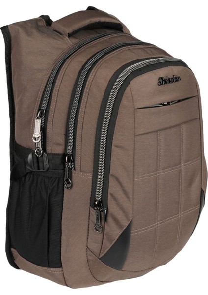 Günlük Unisex Sırt Çantası - Kahverengi
