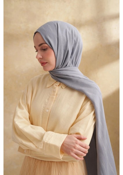 Gri Armanda Pamuk Modal Aden Desen Şal 3355 fiyatları