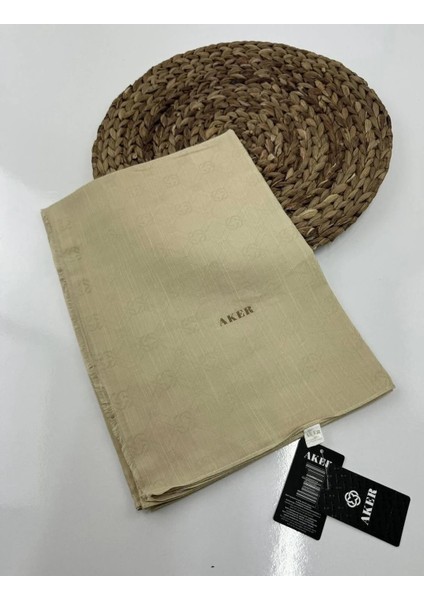 932 Aker Logolu Ipek Koton Jakar Şal 8935977