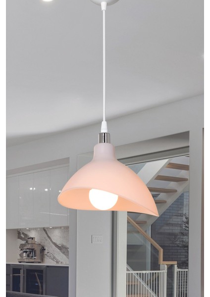 Beyaz Opal Sarkıt Avize Yatak Odası Salon Mutfak Koridor Lamba PSK18