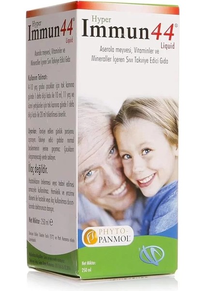 Hyper Immun 44 Liquid 250 ml fiyatları