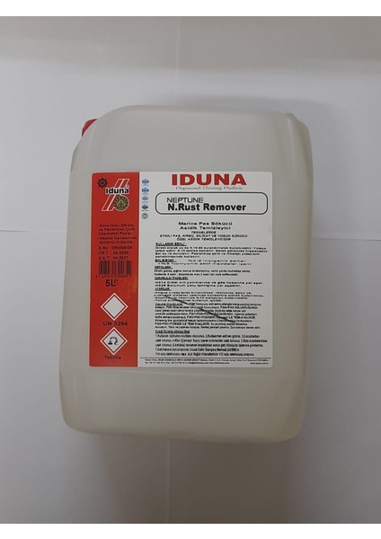 N.rust Remover(Teknelerde Pas Sökücü-Asidik Temizleyici)