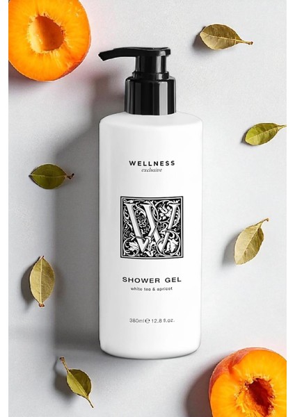 Wellness Exclusive White Tea & Apricot Shower Gel 380 ml – Beyaz Çay ve Kayısı Özlü Duş Jeli indirimleri