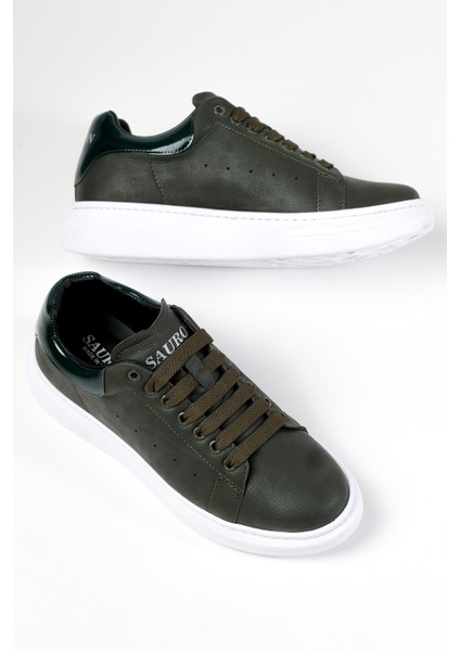 Haki Renk Mcqueen Style Spor Ayakkabı Günlük Sneaker Ortopedik Tabanlı 310 fırsatları