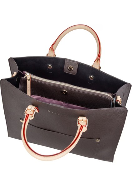 Ella Üst Saplı El Çantası L, Sentetik Deri, Fermuarlı, Şık ve Fonksiyonel fiyatları