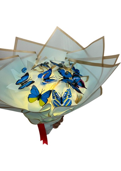 3D Pvc Kelebek 36 Lı Duvar Süsleme Kelebek Buketlik Ev Dekorasyon Mutfak Dekorasyon Çoçuk Odası