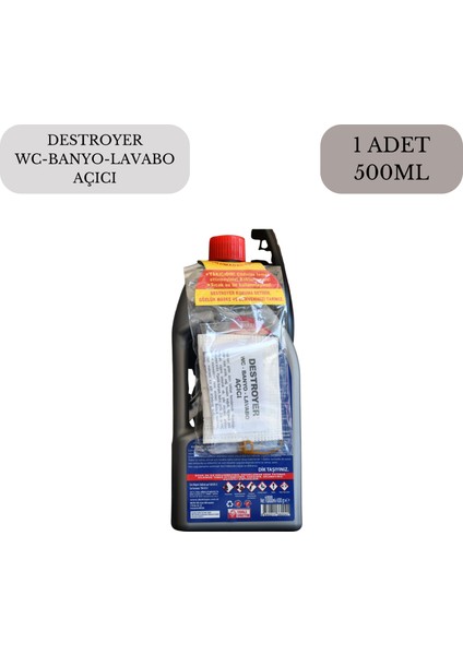 Sıvı Lavabo Açıcı 500 ml fiyatları