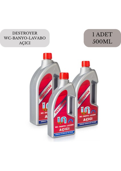Sıvı Lavabo Açıcı 500 ml modelleri