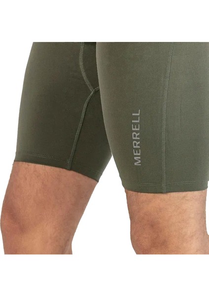 Light Erkek Haki Koşu Taytı