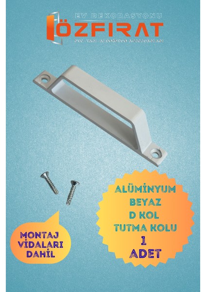 Alüminyum D Kol