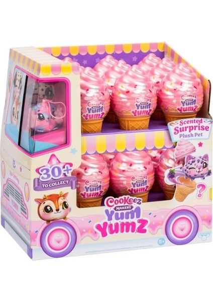 Nessiworld CKE07000 Cookeez Makery Yum Yumz Dondurma Tekli Paket Kokulu Peluş
