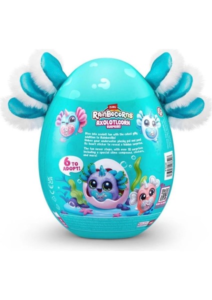 Nessiworld RAR35000 Rainbocorn Axolotlcorn Sürpriz Peluş modelleri