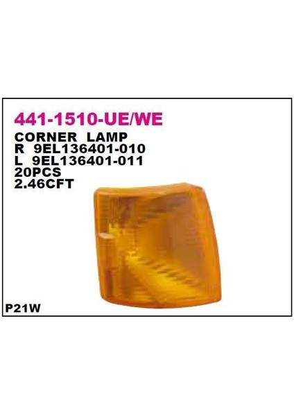 Transporter T4 1994-2004 Sinyal Lambası Sağ Sarı Depo