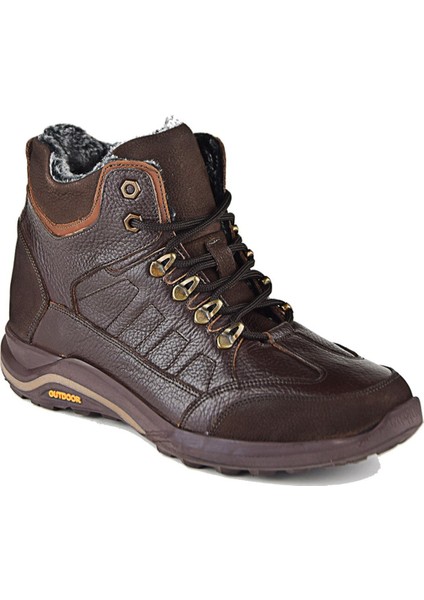 697 Kahve Bot Hakiki Deri