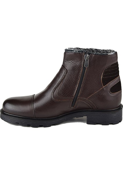 702 Kahve Bot Hakiki Deri modelleri