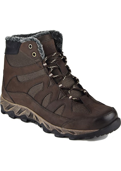 766 Kahve Bot Hakiki Deri