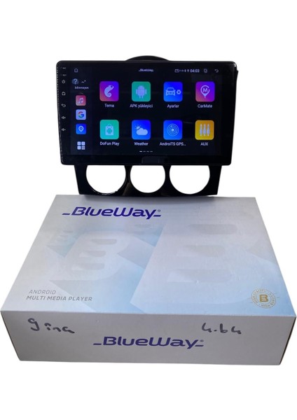 Mazda Rx8 2003-2008 Blueway 4-64 Profesyonel Oem Multimedia fiyatları