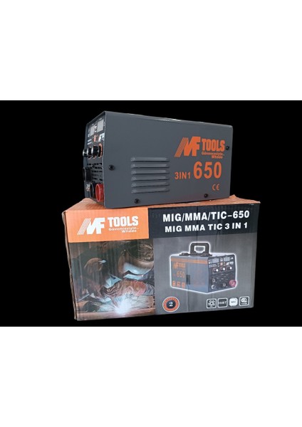 Mf Tools Alman Tasarımı 650 Amper 3 Fonksiyonklu USB Girişli Gazsız Gazaltı Kaynak Makinası indirimleri