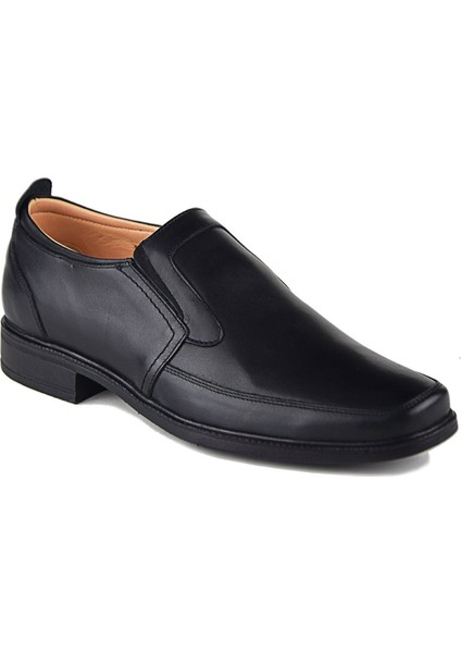 1925 Siyah Klasik Hakiki Deri Ayakkabı