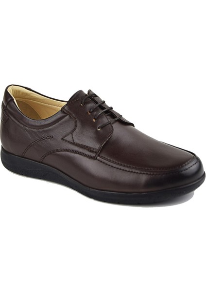 1554 Kahve Klasik Hakiki Deri Ayakkabı
