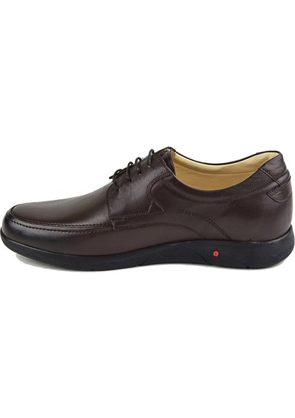 1554 Kahve Klasik Hakiki Deri Ayakkabı modelleri