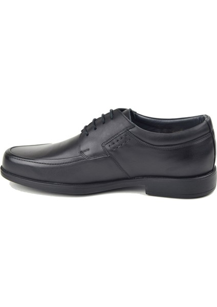 1882 Siyah Klasik Hakiki Deri Ayakkabı modelleri