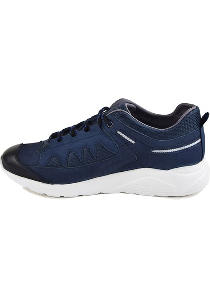 2153 Lacivert Spor Hakiki Deri Ayakkabı modelleri