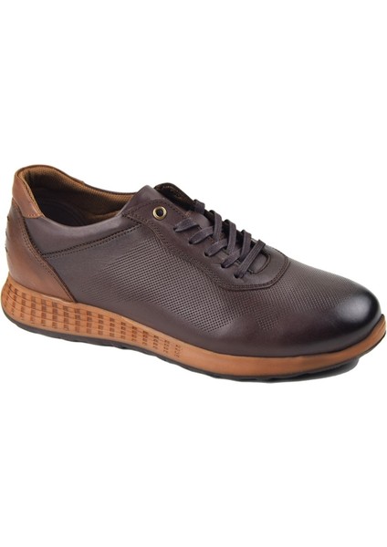 2009 Kahve Spor Hakiki Deri Ayakkabı