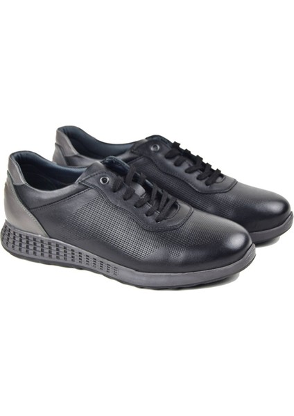 2009 Siyah Spor Hakiki Deri Ayakkabı fiyatları