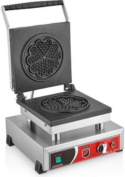 Tekli Çiçek Model Waffle Makinası