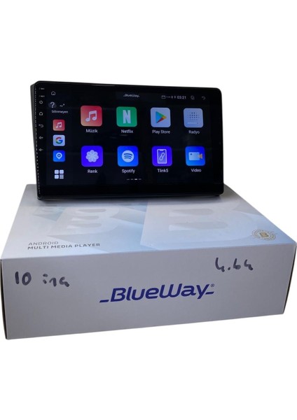 Mazda 9 Blueway 4-64 Profesyonel Oem Multimedia modelleri