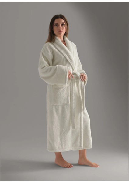 Bukle Bornoz, Şal Yaka Bornoz ,%100 Pamuklu , Unisex Bornoz , Sauna Otel Spa Bornozu modelleri