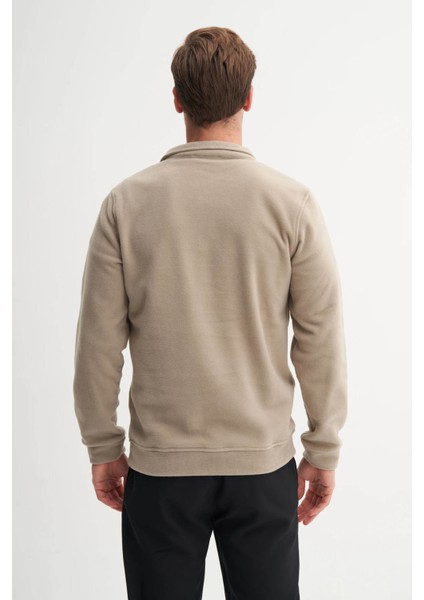 Bej Erkek Sweatshirt 53200 modelleri