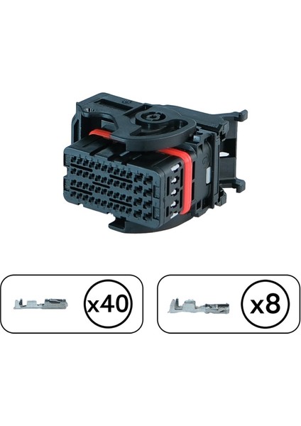 Beyin Soketi Siyah 48 Pin Kablosuz