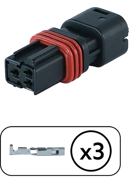 (Delphi) Kilometre Okuyucu Hararet Müşür Soketi 3 Pin Kablosuz fiyatları