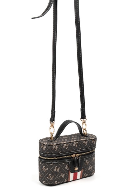 Kadın Çapraz Çanta 1195-47048 Sılver Polo Çapraz Bayan Çantası M178 Füme-Mat Siyah (Mpm) modelleri