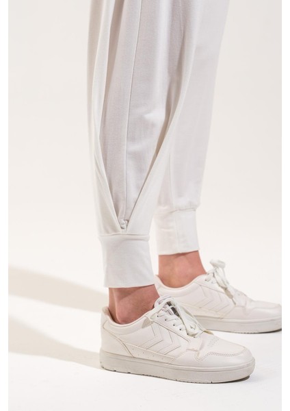 725911_BELI Lastikli Hafif Modal Kumaş Şalvar Görünümlü Harem Pantolon Yoga Pantolonu fiyatları