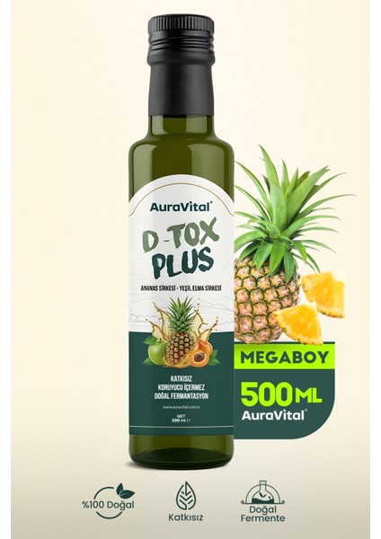 D-Tox Plus 500 ml Doğal Fermantasyon
