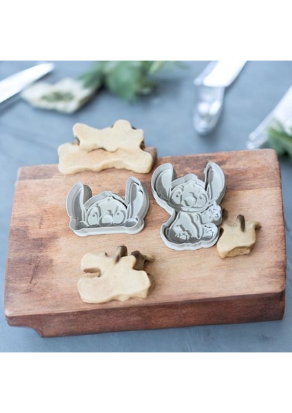 2'li Stitch Kurabiye Kesici