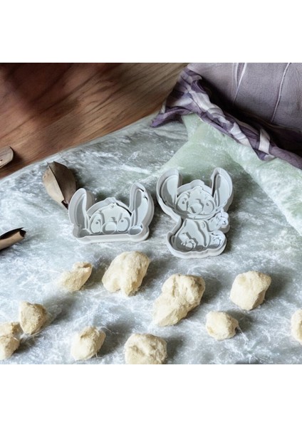 2'li Stitch Kurabiye Kesici modelleri