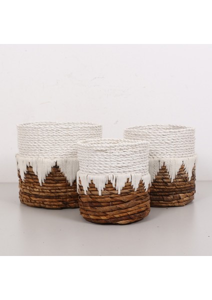 Mylamp Didim Doğal Abaka 3 Lü Set Saksılık & Saklama Düzenleme fırsatları