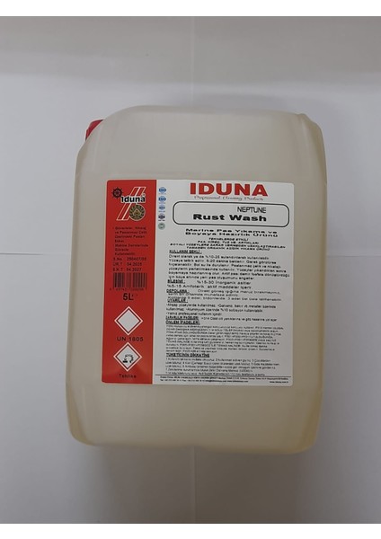 Rust Wash(Marine Pas Yıkama Veboyayahazırlık Ürünü)