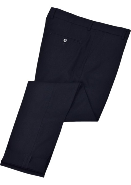 Erkek Silim Fit Klasik Pilesiz Kumaş Pantolon P1160 BGL-ST04743